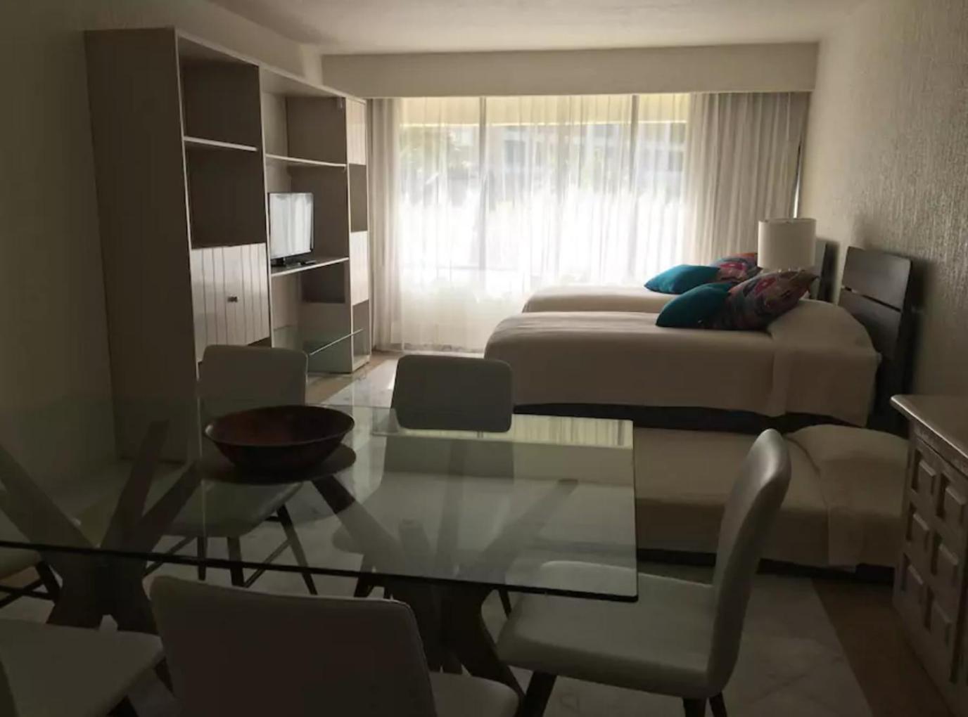 Beachfront Getaway Condo Cancun Phòng bức ảnh